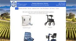 Desktop Screenshot of piners-medical.com